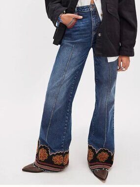 Driftwood Jeans Crochet Bettina Flare